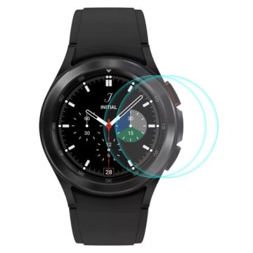 2 stk ENKAY Samsung Galaxy Watch 4 Classic (42 mm) skjermbeskytter av herdet glass med arc edge