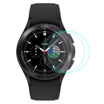 ENKAY Samsung Galaxy Watch 4 Classic (42 mm) 0,2 mm skjermbeskytter i herdet HD-glass med arc edge