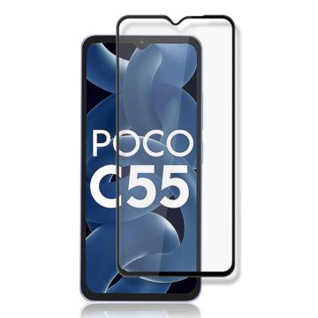 AMORUS ekstra sterk skjermbeskytter i glass for Xiaomi Poco C55