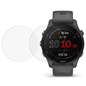 2 stk Garmin Forerunner 255 arc edge skjermbeskytter i herdet glass