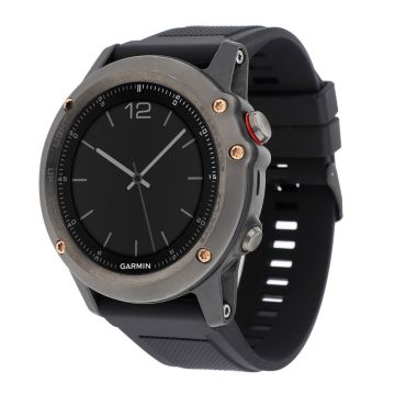 Garmin Fenix 3 / 3 Hr / 5x Silikon Klokkereim - Svart