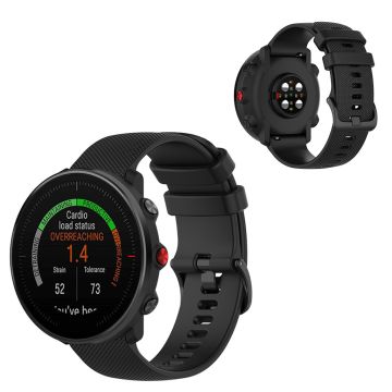 Polar Vantage M / Garmin Vivoactive 4 / Huawei Watch GT silikon watch band - Svart