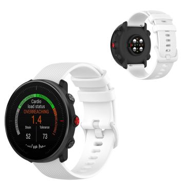 Polar Vantage M / Garmin Vivoactive 4 / Huawei Watch GT silikon watch band - Hvit