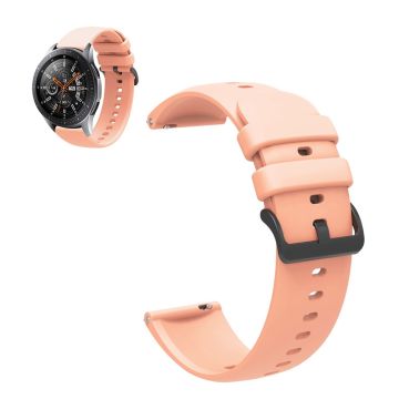 22 mm Universal sporty klokkerem i silikon - Rosa