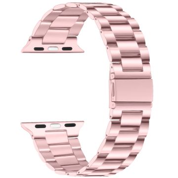 Apple Watch (41 mm) klokkerem i rustfritt stål - Rosa Rose