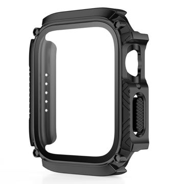 Apple Watch Series 8 (41 mm) beskyttelsesdeksel med herdet glass - Svart