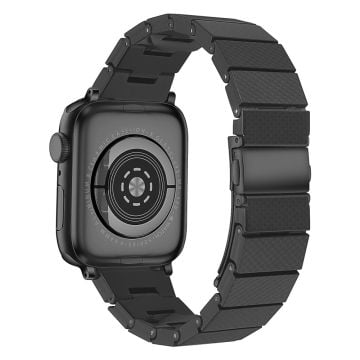 Apple Watch Series 8 (41 mm) harpiksrem - Karbonfiber Svart