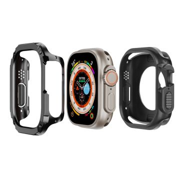 Apple Watch Series 8 (41 mm) beskyttelsesramme - Svart