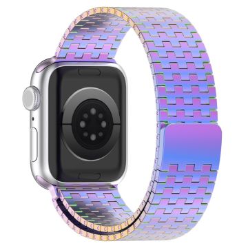 Apple Watch Series 8 (41 mm) rem i rustfritt stål - Fargerik