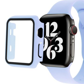 Apple Watch SE 2022 (40 mm) deksel med skjermbeskytter i herdet glass - Lilla