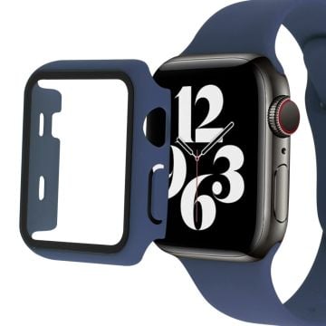 Apple Watch SE 2022 (40 mm) deksel med skjermbeskytter i herdet glass - Mørkeblå