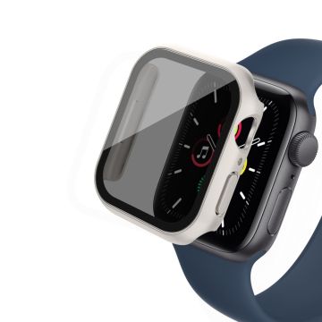 Apple Watch SE 2022 (40 mm) deksel med herdet glass - Sølv