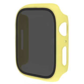 Apple Watch SE 2022 (40mm) / SE / 6 / 5 integrert deksel med herdet glass - Gul