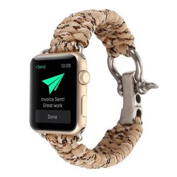 Apple Watch Series 4 40mm klokkereim av nylon - ørken kamuflasje