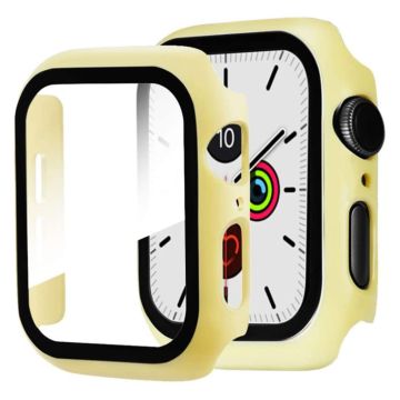 Apple Watch Series 5 / 4 40 mm slitesterk matt ramme - Gul