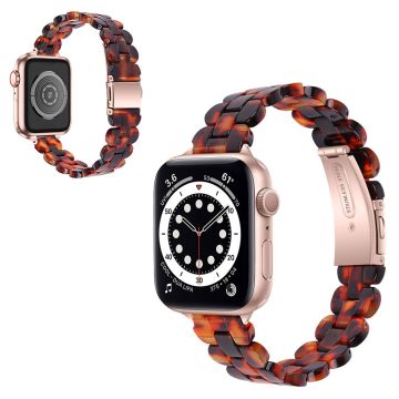 Apple Watch 40 mm unik klokkerem i resin - Tortoiseshell Color