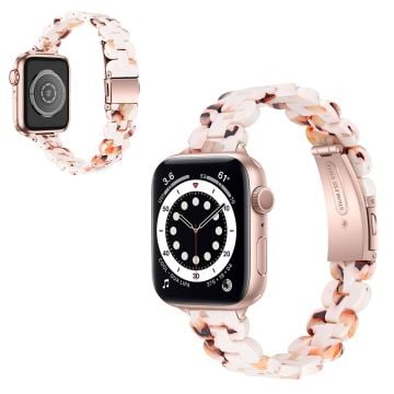 Apple Watch 40 mm unik klokkerem i resin - Nougatmønster