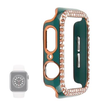 Apple Watch 40 mm tofarget strassdeksel - Grønn / Grønn