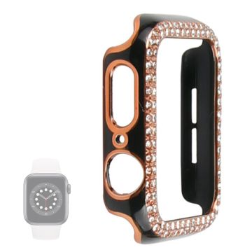 Apple Watch 40 mm tofarget strassdeksel - Svart / Svart