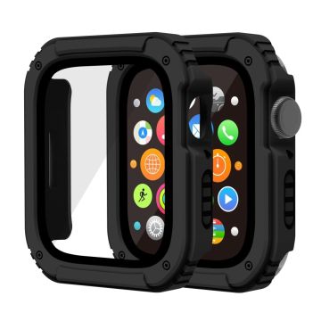 Apple Watch 40 mm deksel med herdet glass - Svart