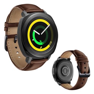 Samsung Gear Sport oksehud klokkereim - Brun