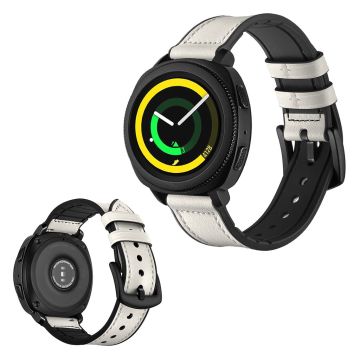 Samsung Gear Sport oksehud klokkereim - Hvit