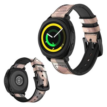 Samsung Gear Sport holdbart skinn klokke band - Pink Camouflage