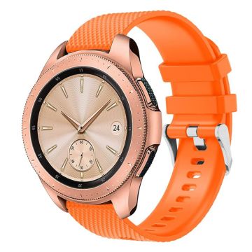 Samsung Galaxy Watch 42mm klokkereim av silikon - oransj