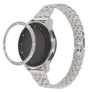 Samsung Galaxy Watch (42 mm) ring med krystalldekor - Sølv