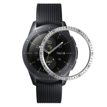 Samsung Galaxy Watch (42mm) Rustfritt Stål Bezel - Sølv