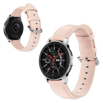 Samsung Galaxy Watch (42mm) ekte skinn klokkereim - Pink