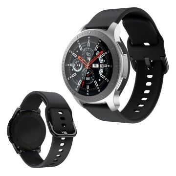 Samsung Galaxy Watch (46mm) Silikon smartklokke Bandet - Svart