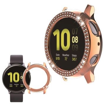 Samsung Galaxy Watch Active 2 - 40mm elegant rombe ramme - Rose Gold