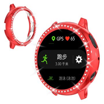 Samsung Galaxy Watch Active 2 - 40mm rombe innredning Etui - Rød