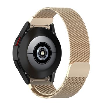 20 mm milanesisk klokkerem i rustfritt stål til Samsung Galaxy Watch 4 - Gull