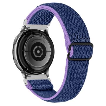 Elastisk strikket klokkerem til Samsung Galaxy Watch - Lilla / Blå