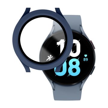 Samsung Galaxy Watch 5 (40mm) / 4 (40mm) deksel med herdet glass - Matt Blå