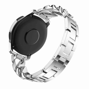 Samsung Galaxy Watch 5 / 4 urrem med rhinestone-dekor - Sølv