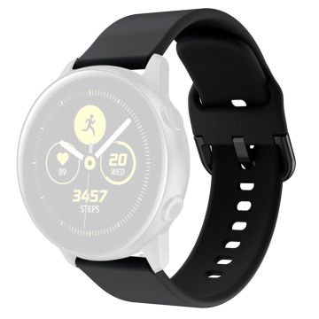 Samsung Galaxy Watch 5 / 4 klokkerem i silikon - Svart