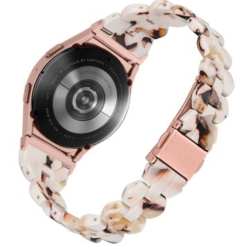 Samsung Galaxy Watch 5 / 4 klokkerem i harpiksstil - Nougat