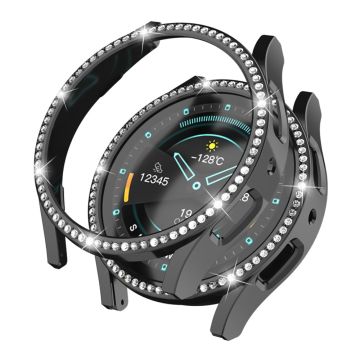 Samsung Galaxy Watch 6 (40 mm) deksel med rhinestone-dekor - Svart