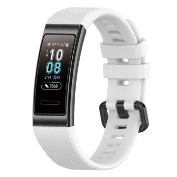 Huawei Talkband 3 Pro / 3 Silikon Klokkereim - Hvit