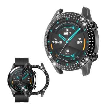 Huawei Watch GT 2 46mm rombe innredning Etui - Sort