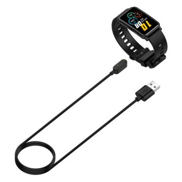 1m Huawei Children's Watch 4X USB-ladekabel - Svart