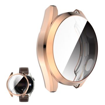 Huawei Watch 3 Pro galvanisering av TPU-ramme - Rose Gull