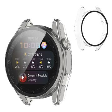 Huawei Watch 3 Pro TPU-deksel + herdet glass - Gjennomsiktig