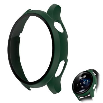 Matt deksel + skjermbeskytter i herdet glass for Huawei Watch 3 Pro - Grønn