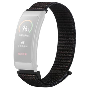 Huawei Band 6 / 3 nylonklokkerem - Offisiell Svart