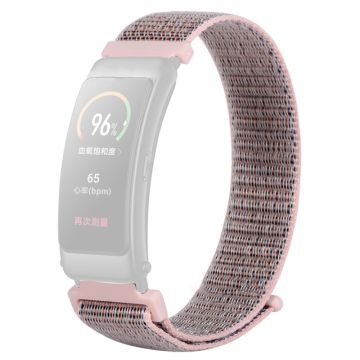 Huawei Band 6 / 3 nylonklokkerem - Rosa