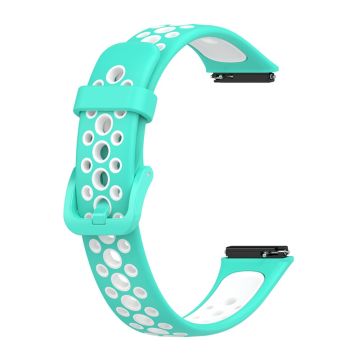 Huawei Band 7 urrem med to farger - Cyan / Hvit